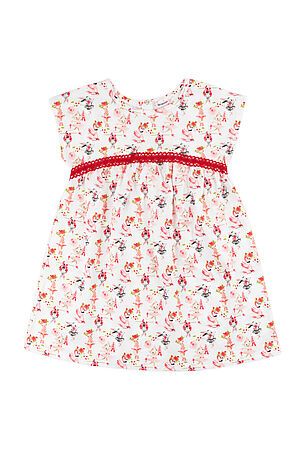 Платье YOULALA (Белый, Розовый) 1175100402 #722450