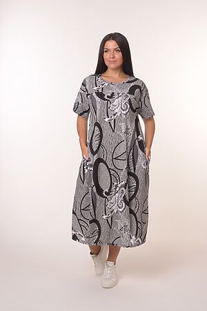 Платье MODELLINI (Серый) № 1399/3 Платье #727367