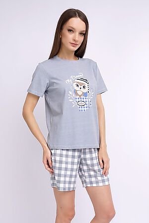 Костюм (футболка+шорты) CLEVER (Серый) LP11-919/1у #727634