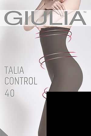 Колготки GIULIA (Черный) TALIA CONTROL 40 #73852