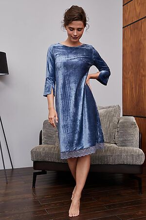 Платье MIA CARA (Синий меланж) AW20WV306A #740347