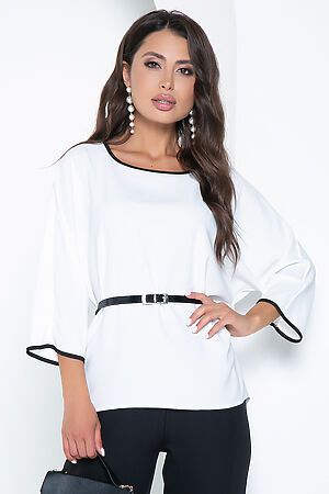 Блуза LADY TAIGA (Белая) Б2576 #742946