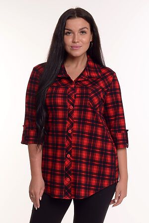 Рубашка MODELLINI (Красно-черный) № 232/4 Рубашка #744714