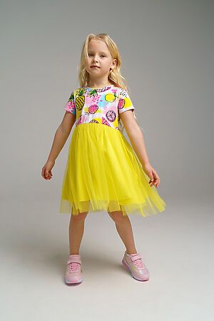 Платье PLAYTODAY (Жёлтый,Разноцветный) 12222877 #747771