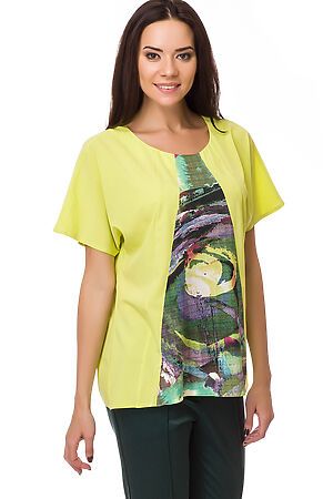 Блуза FIFTYPATES (Желтый Абстракция) 4-038Н #75132