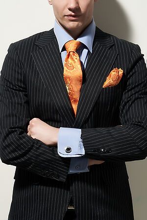 Набор из 2 аксессуаров: галстук платок "Мужские страсти" SIGNATURE #762221