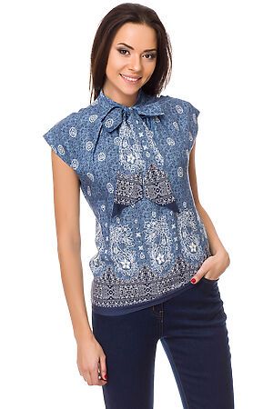 Блуза REMIX (Синий) 6490 #76349