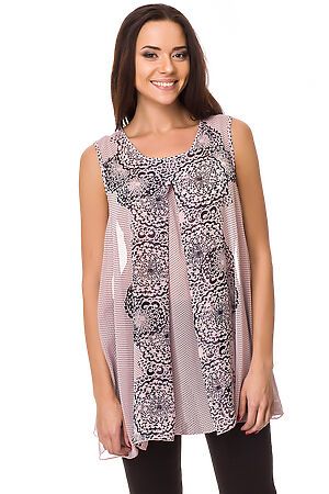 Блуза FIFTYPATES (Розовый Цветы) 4-005Ф2 #76374