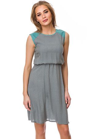 Платье REMIX (Серо-зеленый) 7586/1 #76736