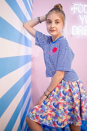 Комплект (Футболка+Юбкаи) BATIK #771352