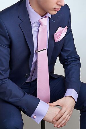 Набор: галстук, платок, запонки, зажим "Сила желания" Nothing But Love #771789