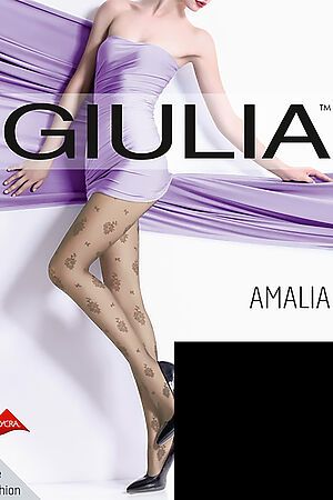 Колготки GIULIA (Черный) AMALIA 02 nero #77302