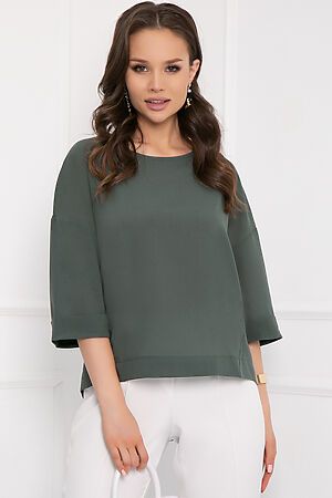 Блуза BELLOVERA (Серо-зеленый) 33Б3731 #774909