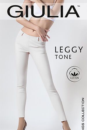 Леггинсы GIULIA (Белый) LEGGY TONE 02 white #77594