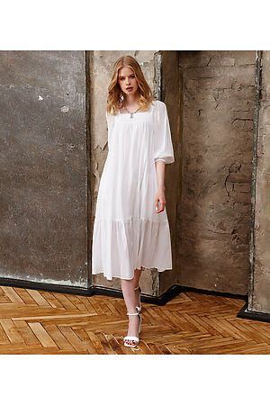 Платье PANDA (Белый) 110580W #780114