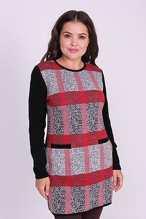 Джемпер Текстильная Мануфактура (Черно-красный) #781965