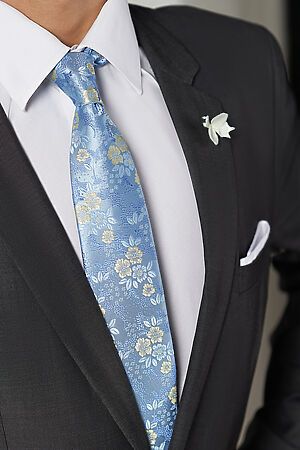 Галстук классический галстук мужской фактурный с принтом в деловом стиле... SIGNATURE 299580 #783918