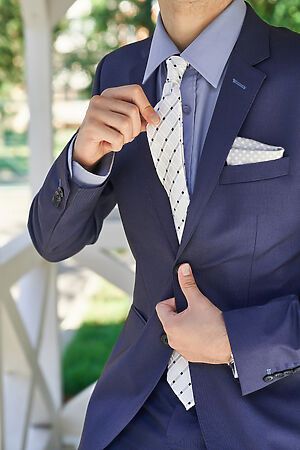 Галстук классический галстук мужской галстук в клетку в деловом стиле "Идеальный секрет" SIGNATURE #783962