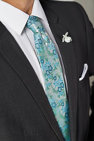 Галстук классический галстук мужской фактурный с принтом в деловом стиле... SIGNATURE 299635 #783964