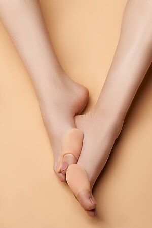 Комплект из 2 ортопедических корректоров для больших пальцев ног силиконовые... Nothing But Love (Бежевый,) 305098 #784584