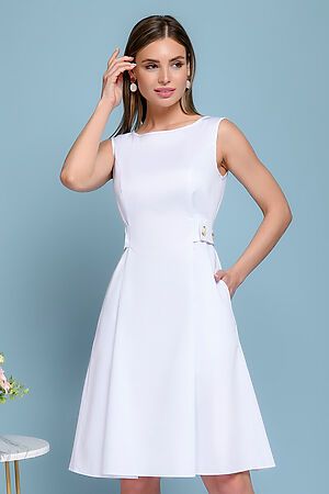 Платье 1001 DRESS (Белый) 0102759WH #785351