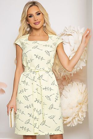 Платье LADY TAIGA (Лимонный пудинг) П3780 #786120