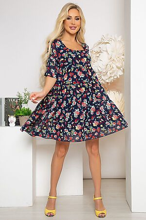 Платье LADY TAIGA (Цветочный рай) П3802 #786122