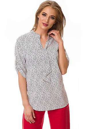 Блуза FIFTYPATES (Белый/абстракция) 4-105 #78630