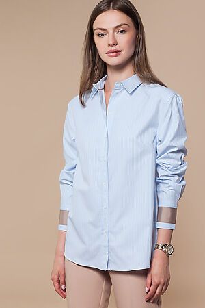 Рубашка VILATTE (Голубой) D29.742 #795732