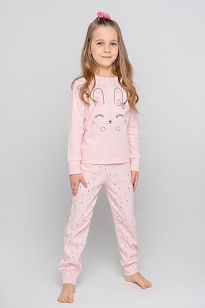 Пижама CROCKID SALE (Бежево-розовый, штрихи) #798675