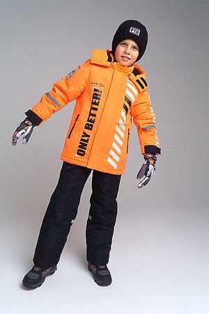 Комплект (Куртка+Брюки) PLAYTODAY (Оранжевый,Черный) 32211407 #800133
