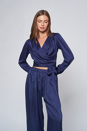 Блуза 1001 DRESS (Темно-синий) 0102778DB #802455