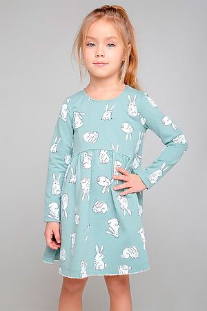 Платье CROCKID (Голубой прибой,кролики) #807068