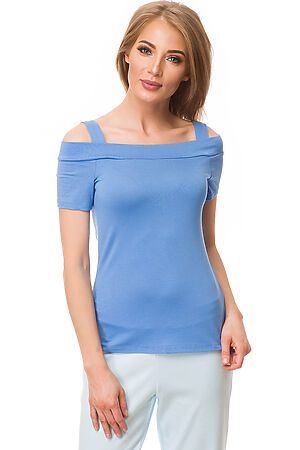 Блуза VAY (Ярко-голубой) 181-3427-0022 #80896