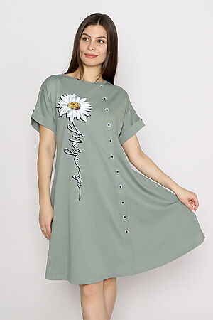 Платье "Желание" MARGO (Хаки) #814131