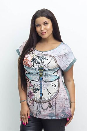 Футболка "Грезы plus" MARGO (Хаки) #814544