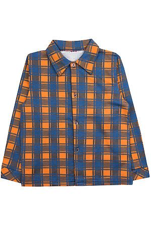 Рубашка YOULALA (Синий, Оранжевый) 1546310103 #818450