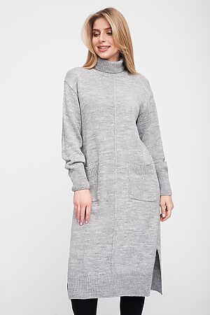Платье СТИЛЬ (Св.серый) Д 2972 св.серый #832039