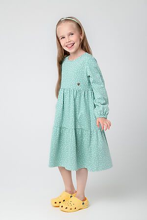 Платье CROCKID SALE (Мятный зеленый, крапинки к363) #835638