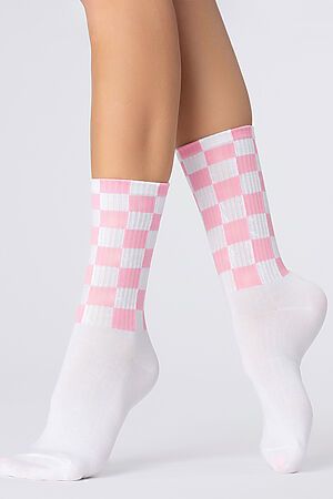 Носки GIULIA (Bianco/pink) #837846
