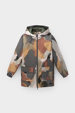 Куртка CROCKID (Оливково-серый, фактура земли) #847505