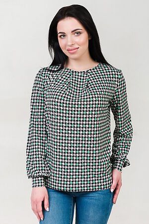 Блуза SHARLIZE (Зеленый) 0143 #84840