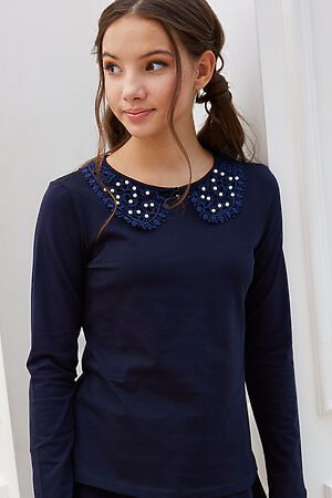 Блуза NOTA BENE (Темно-синий) 192230509 #848846