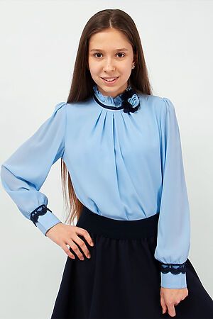 Блуза СОЛЬ&ПЕРЕЦ (Голубой) SP0301 #851647