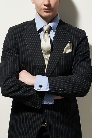Набор из 2 аксессуаров: галстук платок "Мужские страсти" SIGNATURE #854118