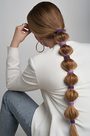 Набор 50 резинок для волос женские цветные резинки для волос в коробке "Мдина" Nothing But Love 306780 #855881