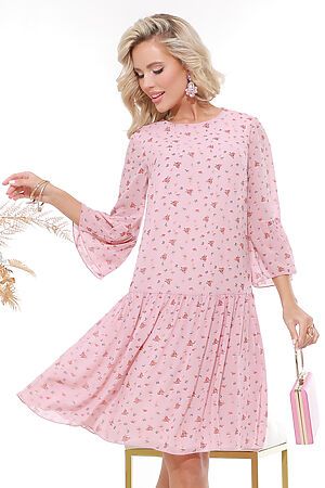 Платье DSTREND (Бледно-розовый) П-3763 #856004