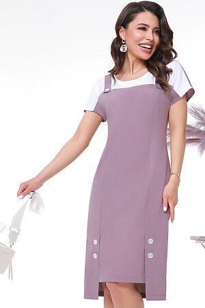 Платье DSTREND (Серо-сиреневый) П-3801-0061 #859025