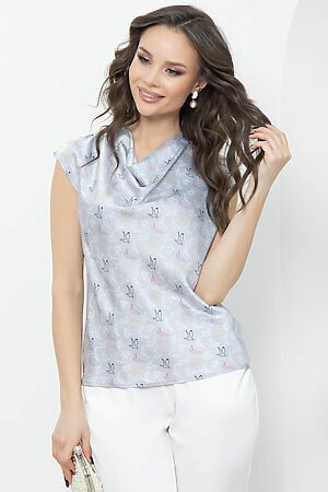 Блуза LADY TAIGA (Серая) Б5538 #859298