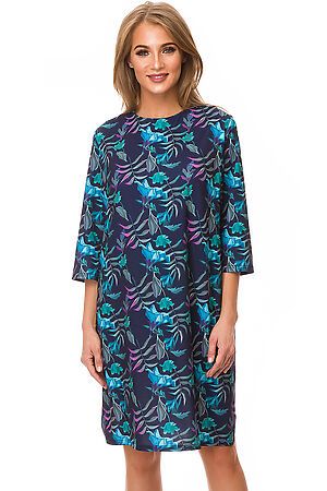 Платье FIFTYPATES (Синий/Цветы) 2-025-1 #86075